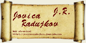 Jovica Radujkov vizit kartica